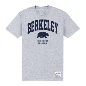 Berkeley Unisex Adult Bear T-Shirt / Heather Grey